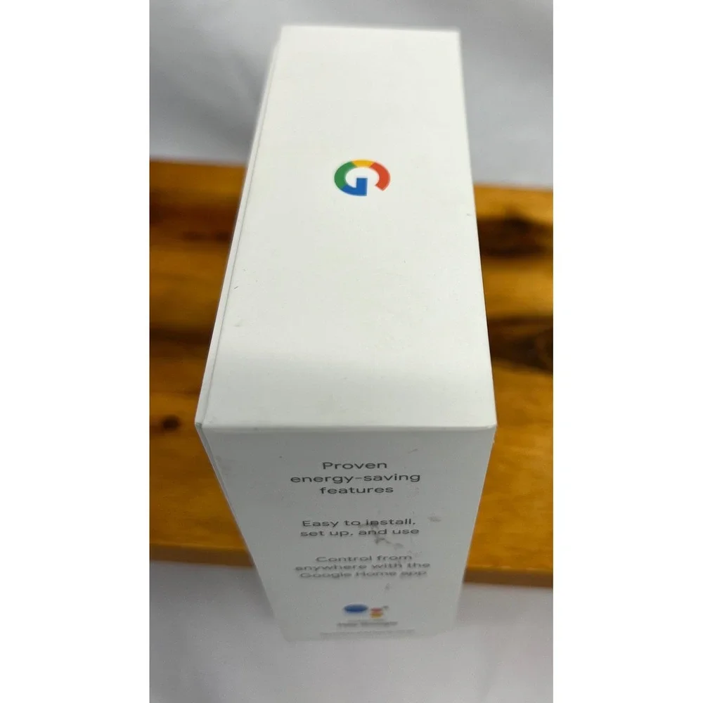Google Nest Thermostat Smart Programmable G4CVZ Charcoal Gray New Open Box
